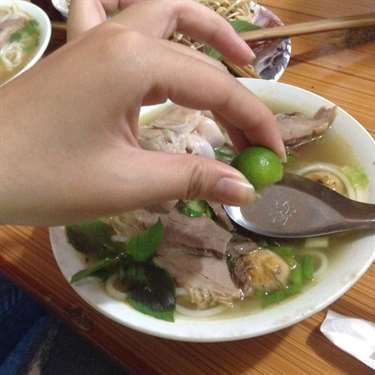 Món ăn- Quán Ăn Bà Quế - Bún Chả & Bún Giò Bò