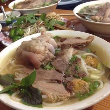 Món ăn- Quán Ăn Bà Quế - Bún Chả & Bún Giò Bò