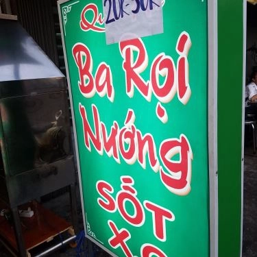 Thực đơn- Quán Ăn Ba Rọi Nướng