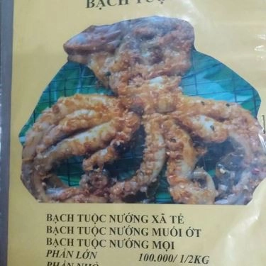 Thực đơn- Quán Ăn Bạch Tuộc Nướng 115