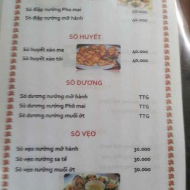Thực đơn- Quán Ăn Bạch Tuộc Nướng - Nguyễn Thiện Thuật
