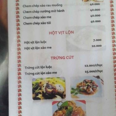 Thực đơn- Quán Ăn Bạch Tuộc Nướng - Nguyễn Thiện Thuật
