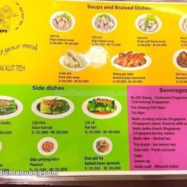Tổng hợp- Quán Ăn Bak Kut Teh - Mì Sườn & Cơm Gà Hải Nam