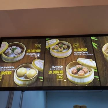 Thực đơn- Quán Ăn Bamboo Dimsum - AEON Mall Tân Phú