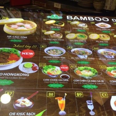 Thực đơn- Quán Ăn Bamboo Dimsum - Lotte Mart Nha Trang