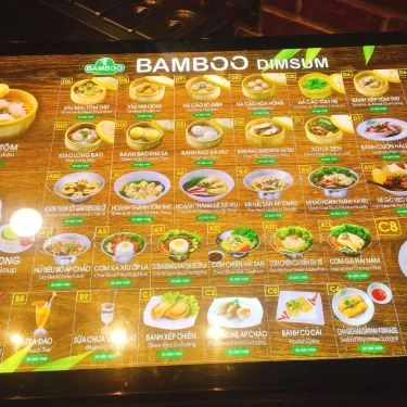 Thực đơn- Quán Ăn Bamboo Dimsum - Lotte Mart Nha Trang