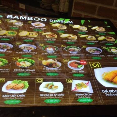 Thực đơn- Quán Ăn Bamboo Dimsum - Lotte Mart Nha Trang