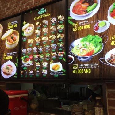 Thực đơn- Quán Ăn Bamboo Dimsum - Lotte Mart Nha Trang