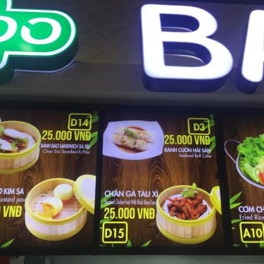 Thực đơn- Quán Ăn Bamboo Dimsum - Vincom Mega Mall Thảo Điền