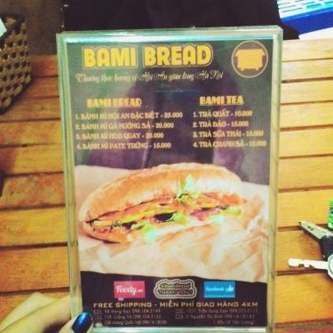 Tổng hợp- Quán Ăn Bami Bread - Hoàng Quốc Việt