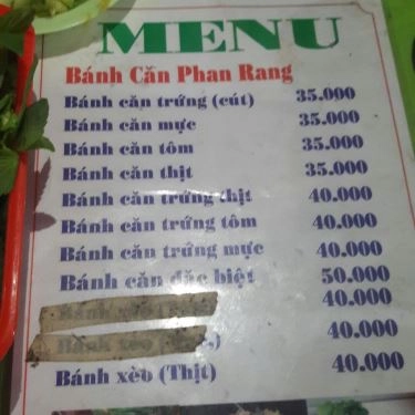Tổng hợp- Quán Ăn Bánh Căn Phan Rang