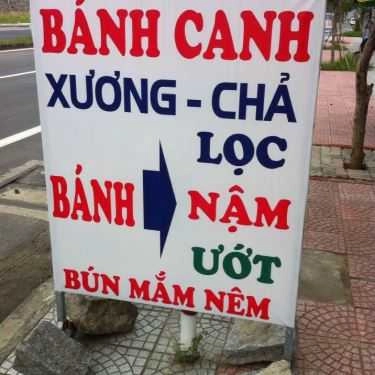 Thực đơn- Quán Ăn Quán Bánh Canh