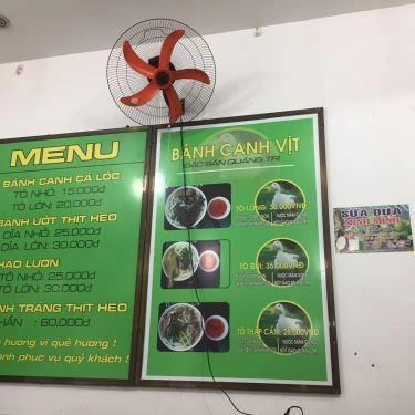Thực đơn- Quán Ăn Bà Thử - Món Ăn Miền Trung