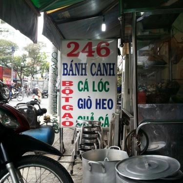 Thực đơn- Quán Ăn Bánh Canh Bột Gạo 246 - Cá Lóc Giò Heo Chả Cá
