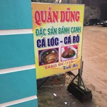 Thực đơn- Quán Ăn Bánh Canh Dũng