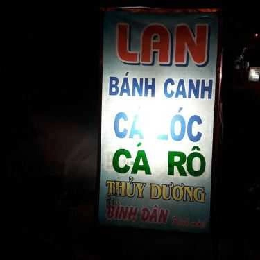 Thực đơn- Quán Ăn Lan - Bánh Canh Cá Lóc, Cá Rô
