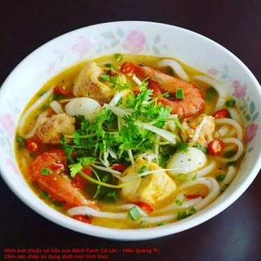 Món ăn- Quán Ăn Bánh Canh Cá Lóc - Hiếu Quảng Trị - Phan Đình Phùng