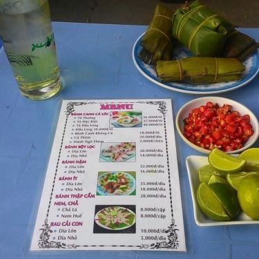 Thực đơn- Quán Ăn Bánh Canh Cá Lóc Quảng Trị - Phạm Văn Hai
