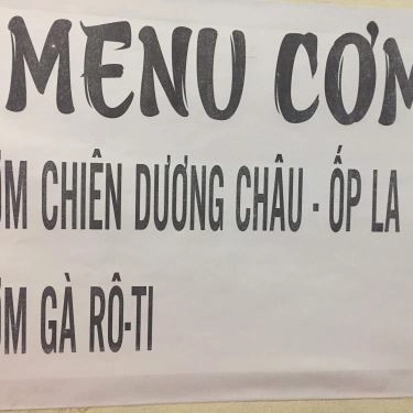 Thực đơn- Quán Ăn Bánh Canh Thống Nhất