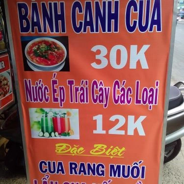 Thực đơn- Quán Ăn Bánh Canh Cua 30k