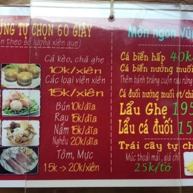 Thực đơn- Quán Ăn Vũng Tàu 2 - Bánh Canh Ghẹ