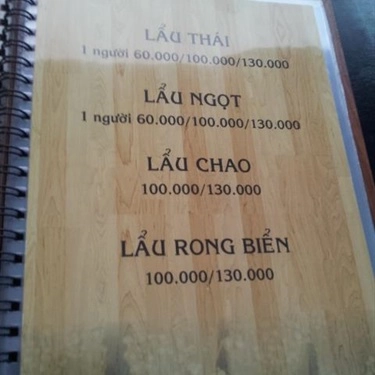 Thực đơn- Quán Ăn Bánh Canh Nấm An Nhiên - Lê Hồng Phong