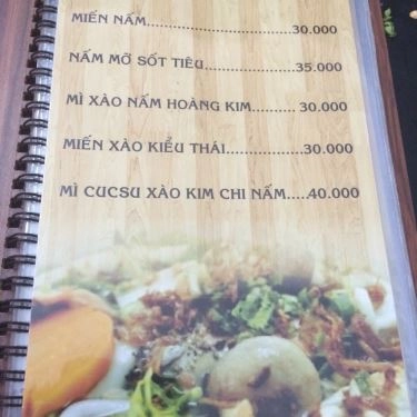 Thực đơn- Quán Ăn Bánh Canh Nấm An Nhiên - Lê Hồng Phong