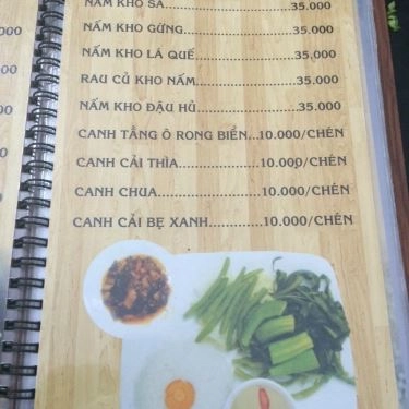 Thực đơn- Quán Ăn Bánh Canh Nấm An Nhiên - Lê Hồng Phong