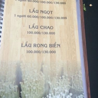 Thực đơn- Quán Ăn Bánh Canh Nấm An Nhiên - Lê Hồng Phong