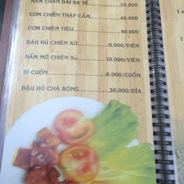 Thực đơn- Quán Ăn Bánh Canh Nấm An Nhiên - Lê Hồng Phong