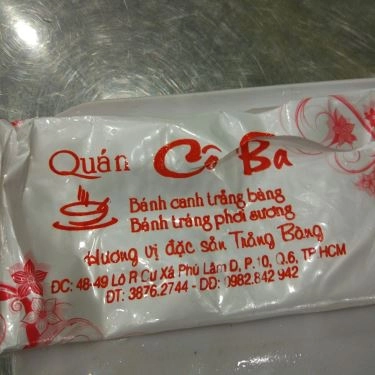 Tổng hợp- Quán Ăn Quán Cô Ba - Đặc Sản Trảng Bàng