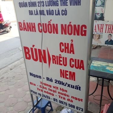 Tổng hợp- Quán Ăn Bánh Cuốn & Bún Chả - Lương Thế Vinh