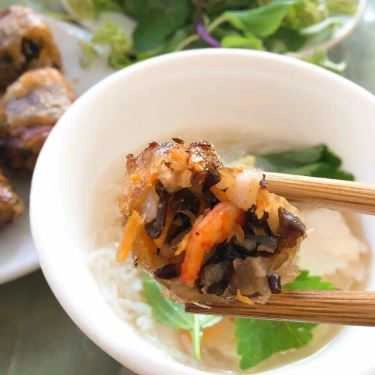Món ăn- Bánh Cuốn Chả Mực & Bún Thịt Nướng