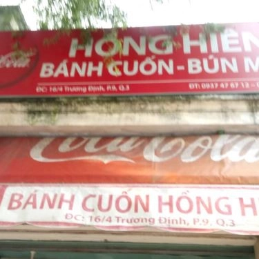Tổng hợp- Quán Ăn Bánh Cuốn Hồng Hiên - Trương Định