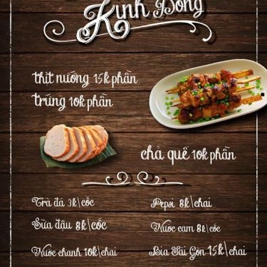 Thực đơn- Quán Ăn Bánh Cuốn Kinh Đông