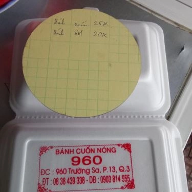 Tổng hợp- Quán Ăn Bánh Cuốn Nóng 960