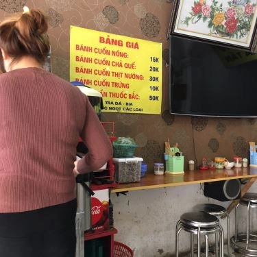Thực đơn- Quán Ăn Bánh Cuốn Nóng & Gà Tần - Hoàng Cầu