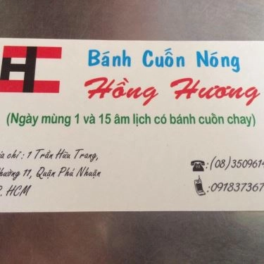 Tổng hợp- Quán Ăn Hồng Hương - Bánh Cuốn Nóng