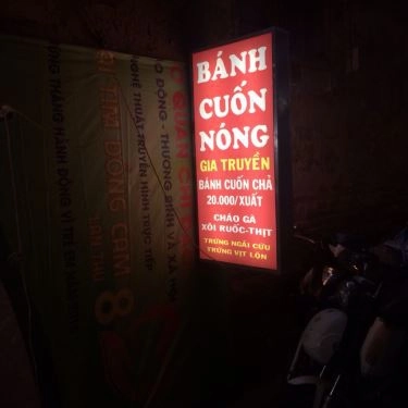 Thực đơn- Quán Ăn Bánh Cuốn Nóng - Ngõ Thịnh Hào 2