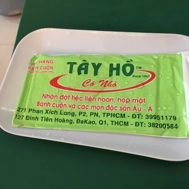 Tổng hợp- Quán Ăn Bánh Cuốn Tây Hồ - Phan Xích Long