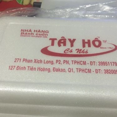 Tổng hợp- Quán Ăn Bánh Cuốn Tây Hồ - Phan Xích Long
