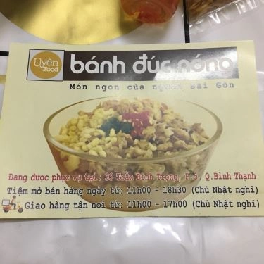 Tổng hợp- Quán Ăn Bánh Đúc Nóng Uyên Food