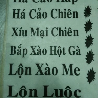 Thực đơn- Quán Ăn Ngọc Linh - Bánh Flan & Rau Câu