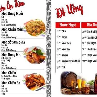 Thực đơn- Bánh Gạo - Lẩu & Nướng