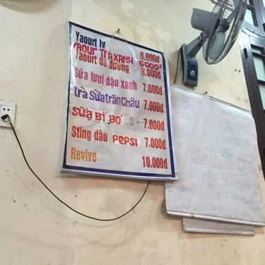 Thực đơn- Quán Ăn Bánh Khọt Hoan Thiện