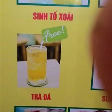 Thực đơn- Quán Ăn Bánh Mì 1 Phút - Phạm Văn Đồng