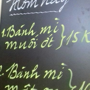 Thực đơn- Quán Ăn Bánh Mì Chảo Mario - Kim Giang