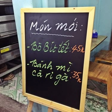 Thực đơn- Quán Ăn Bánh Mì Chảo Mario - Kim Giang