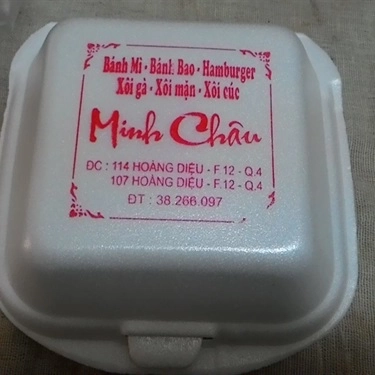 Món ăn- Quán Ăn Bánh Mì Minh Châu