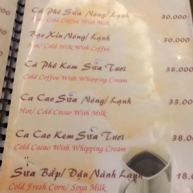 Thực đơn- Quán Ăn Bánh Mì Ngon - Lẩu Đuôi Bò